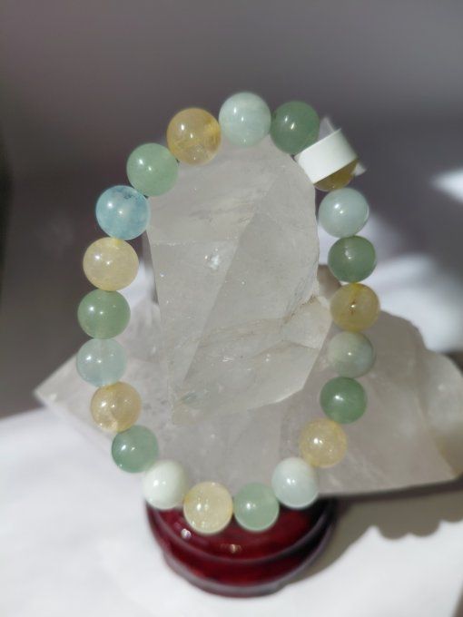 Bracelet “Trajet Zen .Mal des Transports”