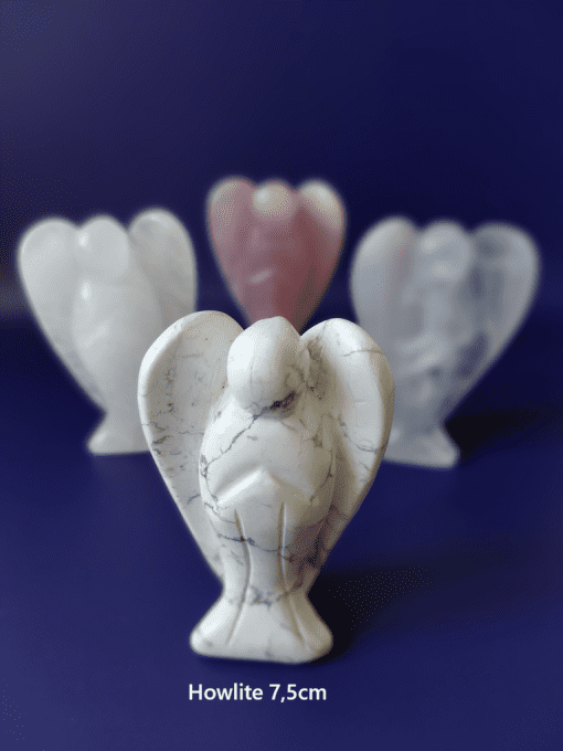 Figurine Ange en Pierre Naturelle – 7,5 cm