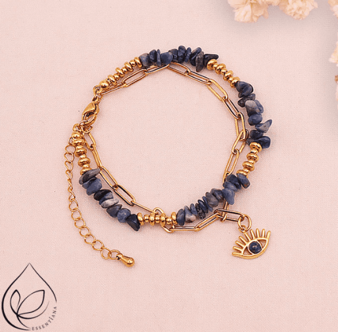 Bracelet HORUS Doré