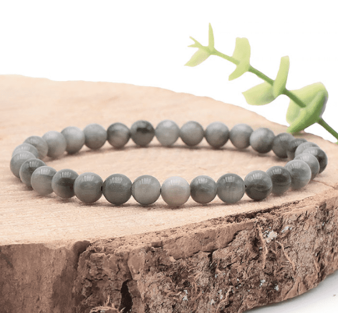 BRACELET BOULE  TOURMALINE OEIL DE CHAT A et AA