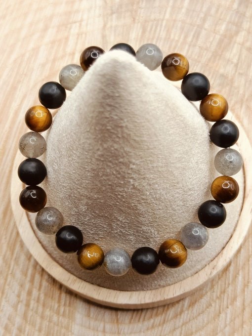 Bracelet “Être Serein au Travail” – Protection et Stabilité 