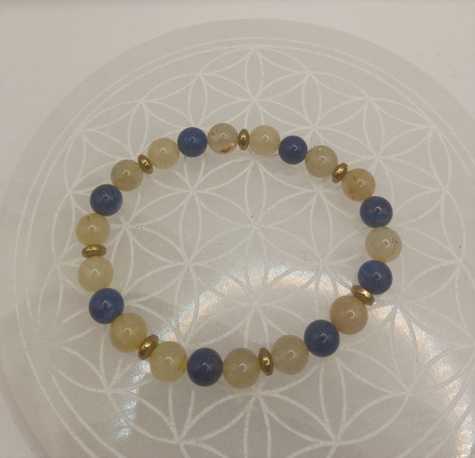 Bracelet "Clarté Souveraine" . Vision • Vérité • Élévation mentale