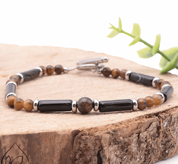 Bracelet LÉGENDE argenté  La force intérieure