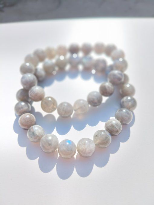 Bracelet "Bouclier de Lumière"  Labradorite A+