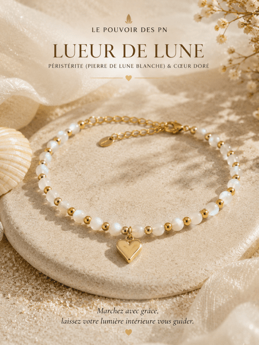 Bracelet de Cheville « Lueur de Lune »