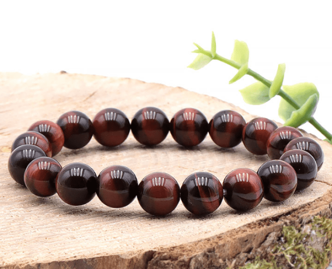 Bracelet taille homme Oeil de taureau AA