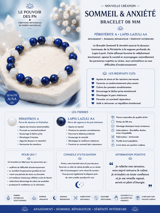 Bracelet Sommeil & Anxiété